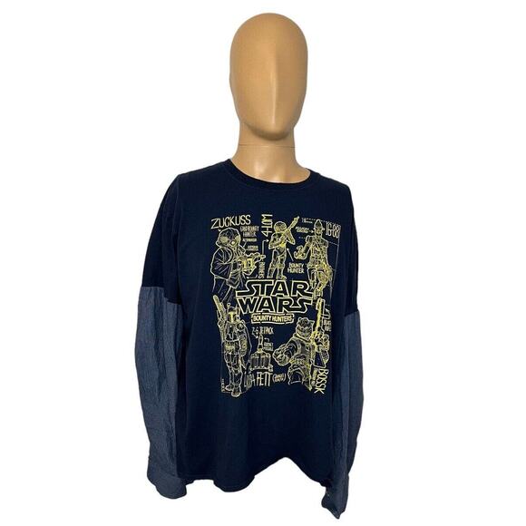 STAR WARS Smugglers Bounty Exclusive Bounty Hunters Shirt Size Large Funko - Picture 1 of 5